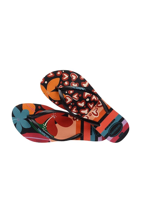 Σαγιονάρες Havaianas SLIM PATCHWORK μαύρο 4148944.9446