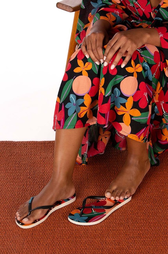 Σαγιονάρες Havaianas SLIM PATCHWORK 4148944.9446