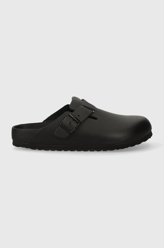 Kožne natikače Birkenstock Boston 1026789 crna SS24