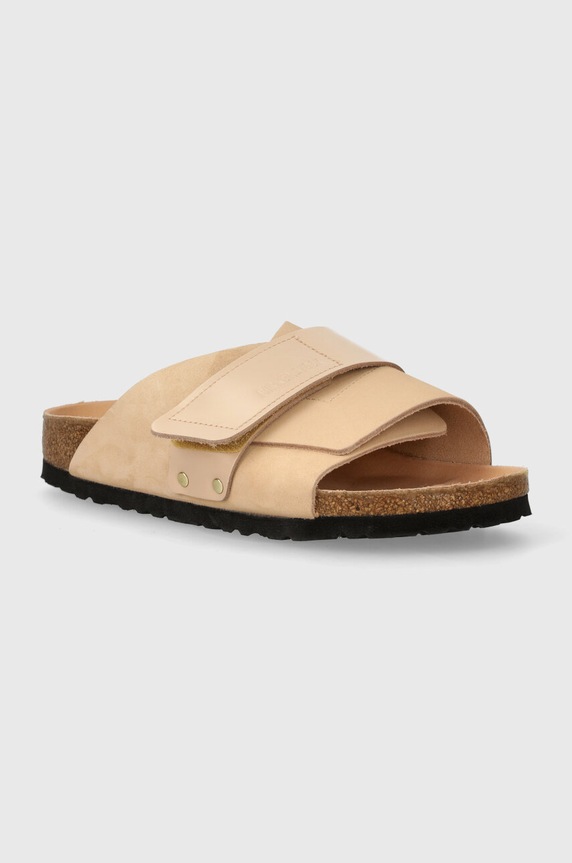 Шлепанцы из нубука Birkenstock Kyoto остальные бежевый 1026560