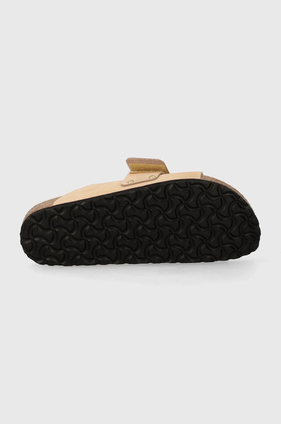 Шлепанцы из нубука Birkenstock Kyoto 1026560 бежевый