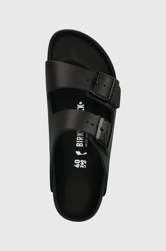 Кожаные шлепанцы Birkenstock Arizona чёрный 1026843