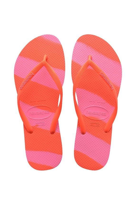 Σαγιονάρες Havaianas SLIM COLOR FUN φλατ πορτοκαλί 4149323.5572