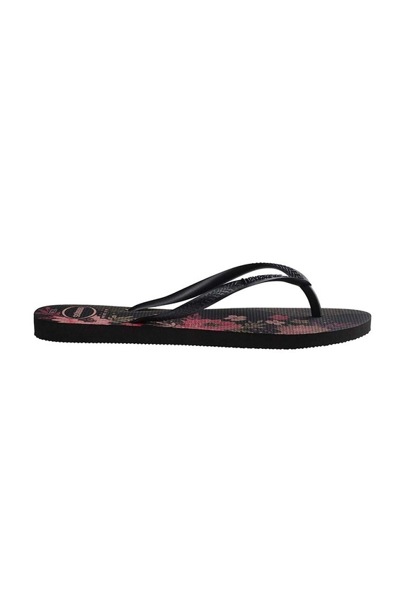 Παπούτσια Σαγιονάρες Havaianas SLIM ORGANIC 4132823.7892 μαύρο