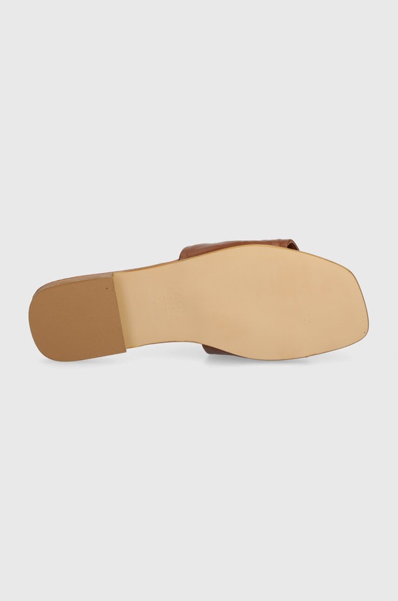 Šľapky Karl Lagerfeld BRIO KL85400.022 hnedá