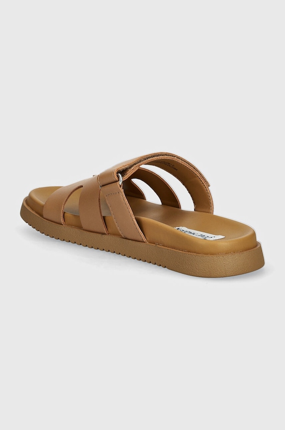 Încălțăminte Steve Madden slapi de piele SM11003028.CGC maro