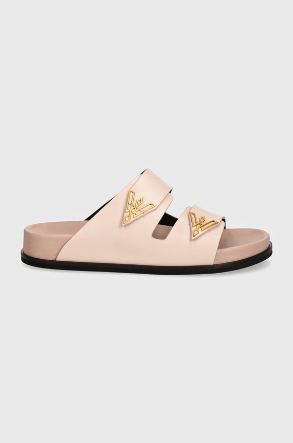 Dječje kožne natikače Vanda Novak roza Sandy.Kids.Cristal.Pink