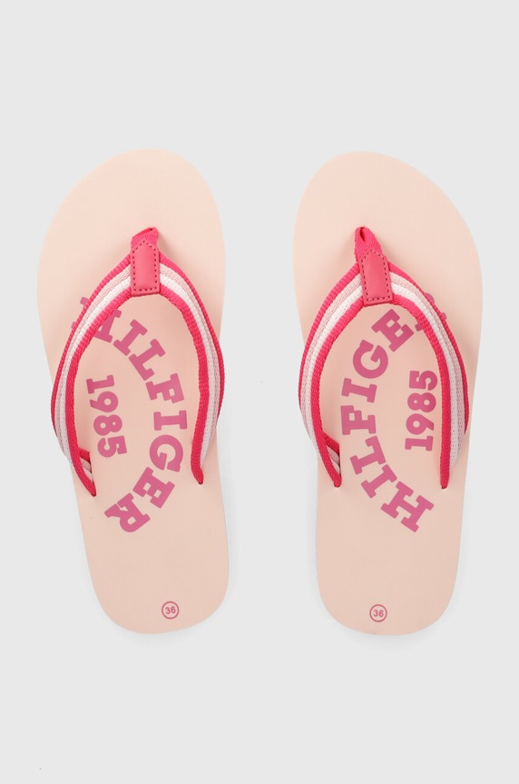 Tommy Hilfiger gyerek tangapapucs rózsaszín T3A8.33294.35.40