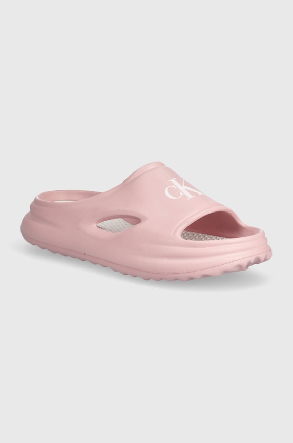 Calvin Klein Jeans ciabattine per bambini rosa V3A0.80848.36.39