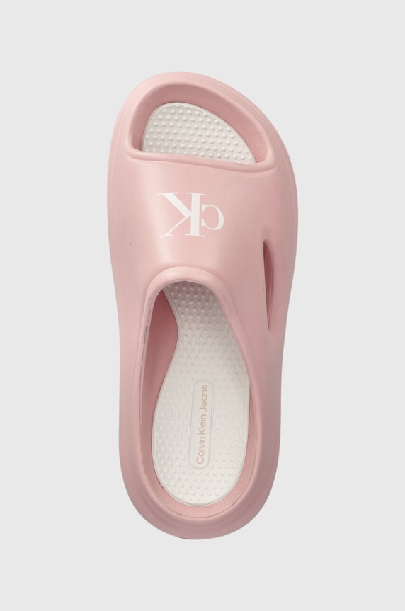 Calvin Klein Jeans ciabattine per bambini rosa V3A0.80848.36.39