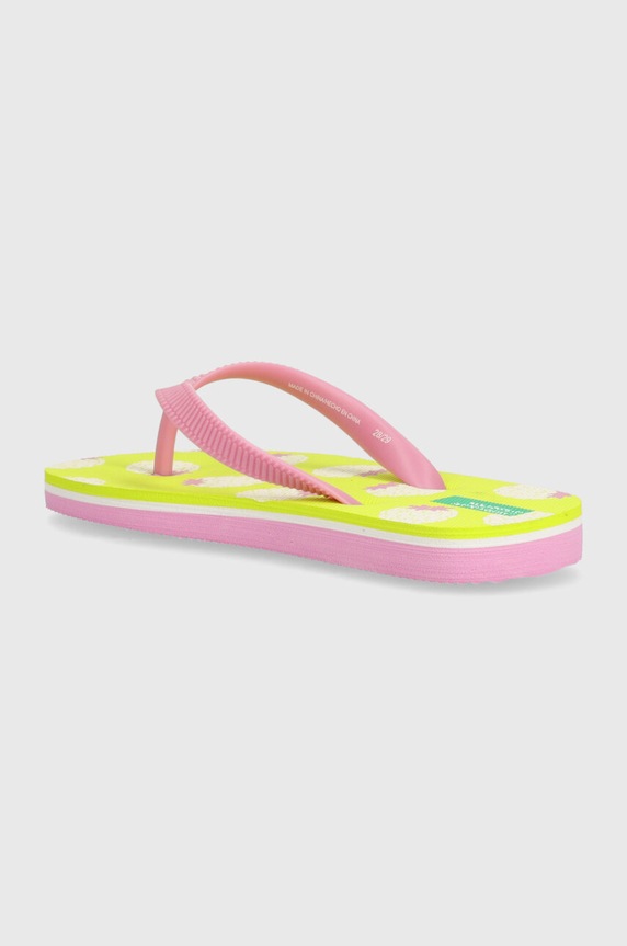 Момиче Детски джапанки United Colors of Benetton 8G3E0D013.G.Seasonal зелен