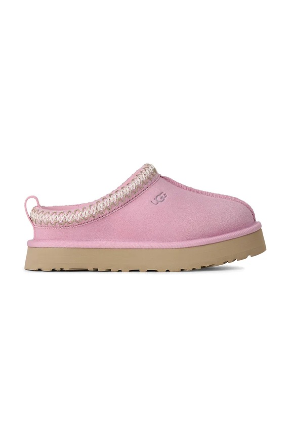 UGG šľapky detské semišové K TAZZ ružová 1143776K.G