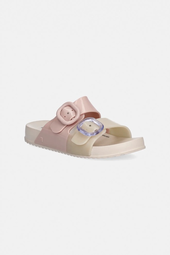 Детские шлепанцы Melissa COZY SLIDE Planet friendly бежевый M.35685