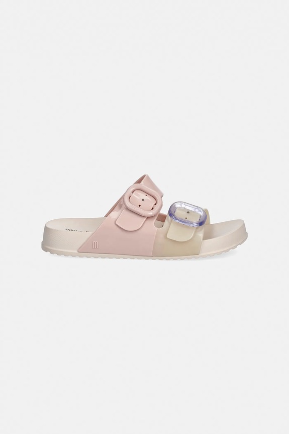Детские шлепанцы Melissa COZY SLIDE M.35685 бежевый SS26