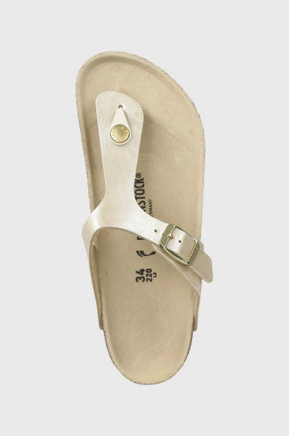 Birkenstock japonki dziecięce Gizeh Kids BF Graceful beżowy 1027349.24.35