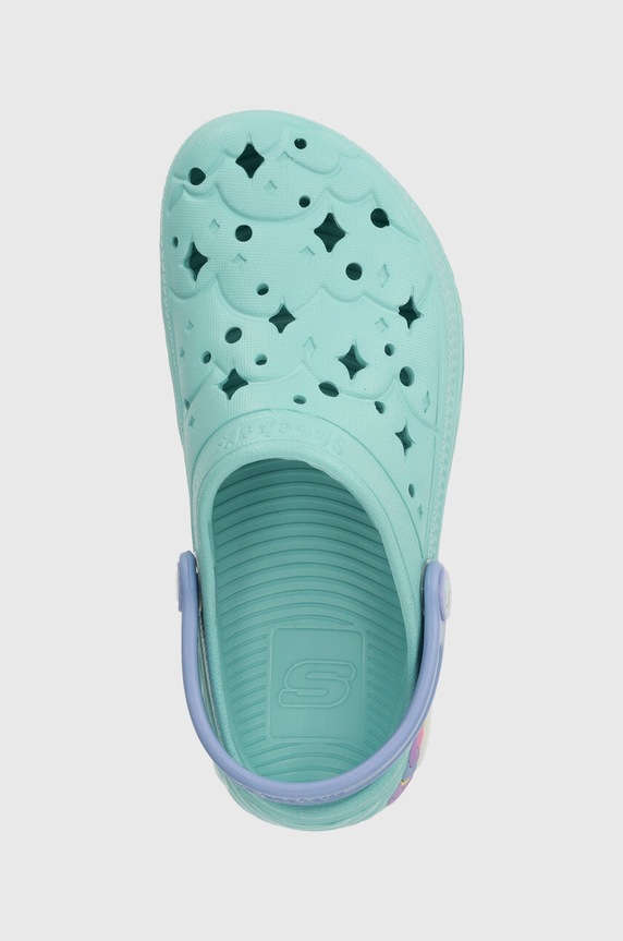Skechers gyerek papucs UNICORN DREAMER türkiz 308400L