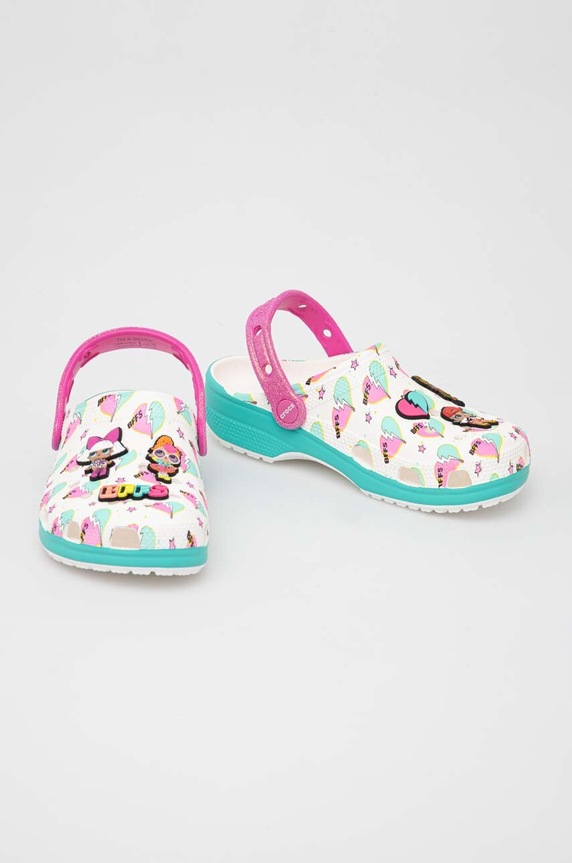 Dziewczynka Crocs klapki LOL SURPRISE BFF CLASSIC CLOG 209466.CROCS.LOL.SURPRI turkusowy