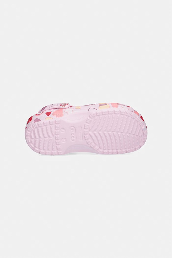 Crocs klapki CLASSIC VDAY CLOG 209754.CROCS.CLASSIC.VD różowy