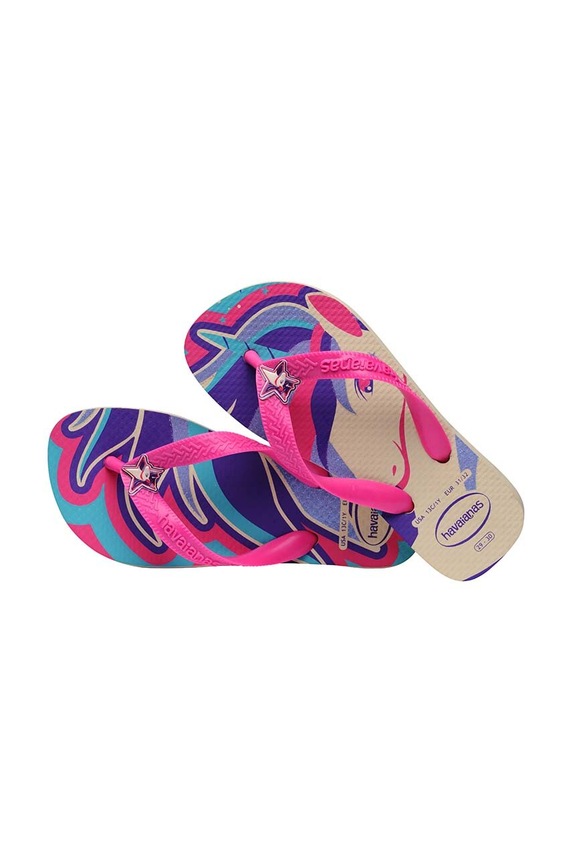Havaianas japonki dziecięce KIDS FANTASY fioletowy 4103405.6238