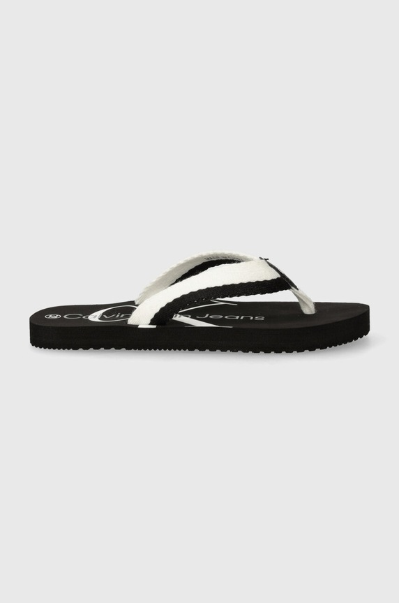 Calvin Klein Jeans japonki dziecięce V3X8.80918.30.34 czarny SS24