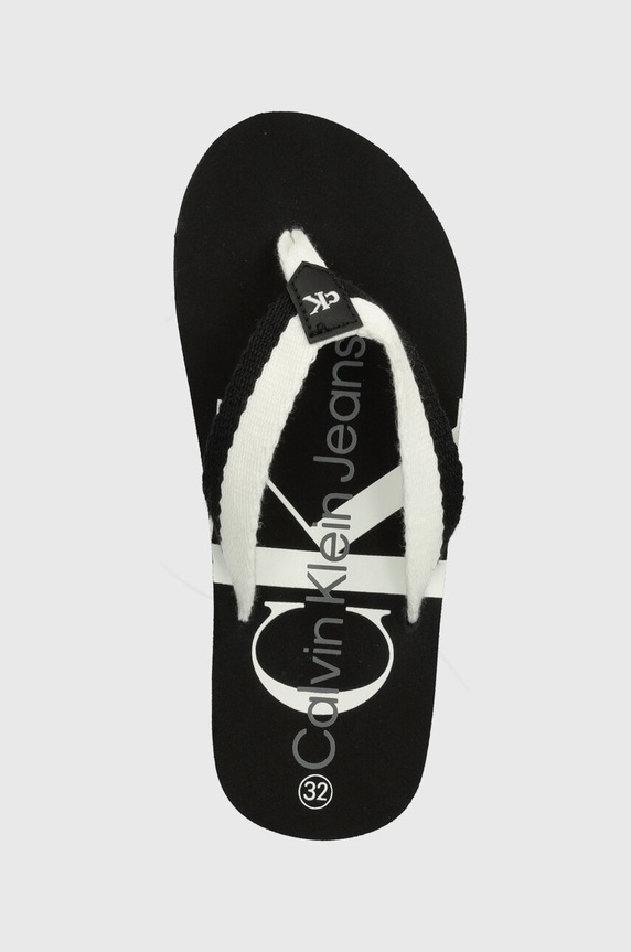Calvin Klein Jeans japonki dziecięce czarny V3X8.80918.30.34