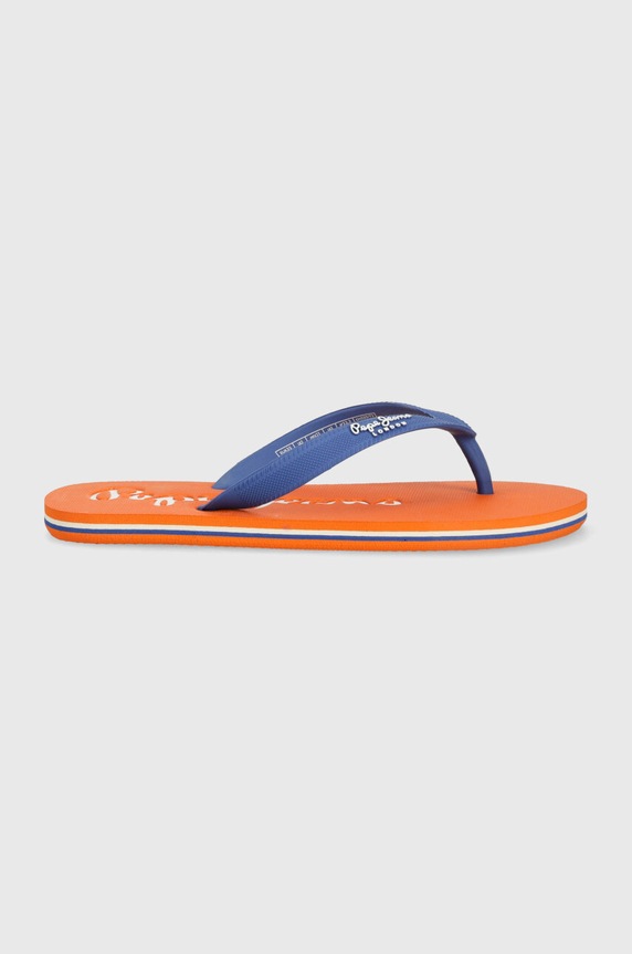 Pepe Jeans japonki dziecięce BAY BEACH BASIC B PBS70064 pomarańczowy SS24