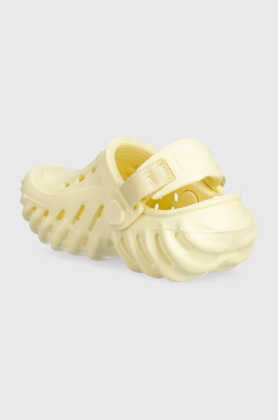 Chłopiec Crocs klapki dziecięce ECHO CLOG 208191.CROCS.ECHO.CLOG. żółty
