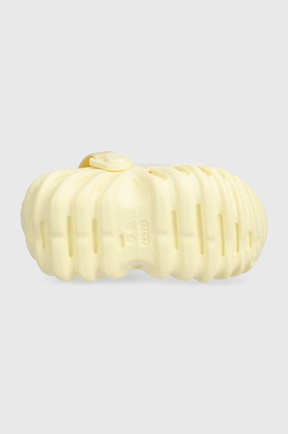 Crocs klapki dziecięce ECHO CLOG 208191.CROCS.ECHO.CLOG. żółty