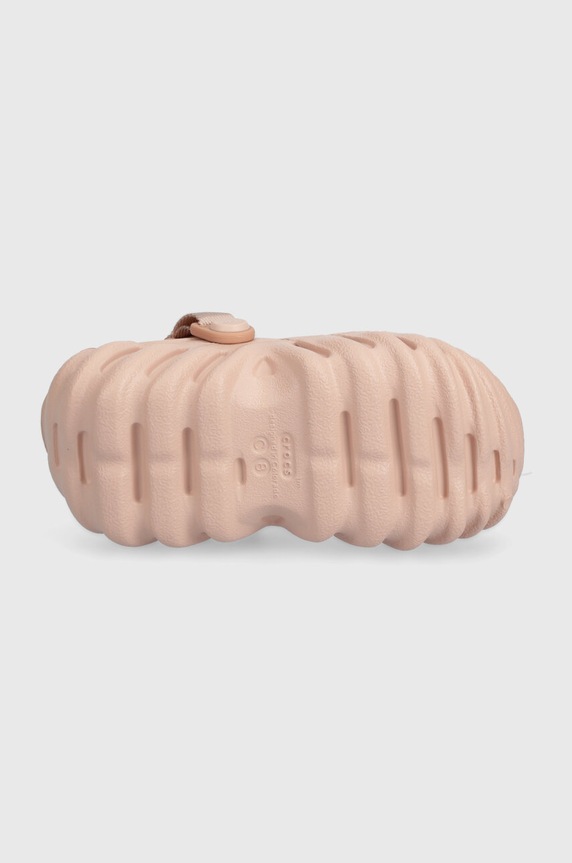Crocs klapki dziecięce ECHO CLOG 208191.CROCS.ECHO.CLOG. różowy