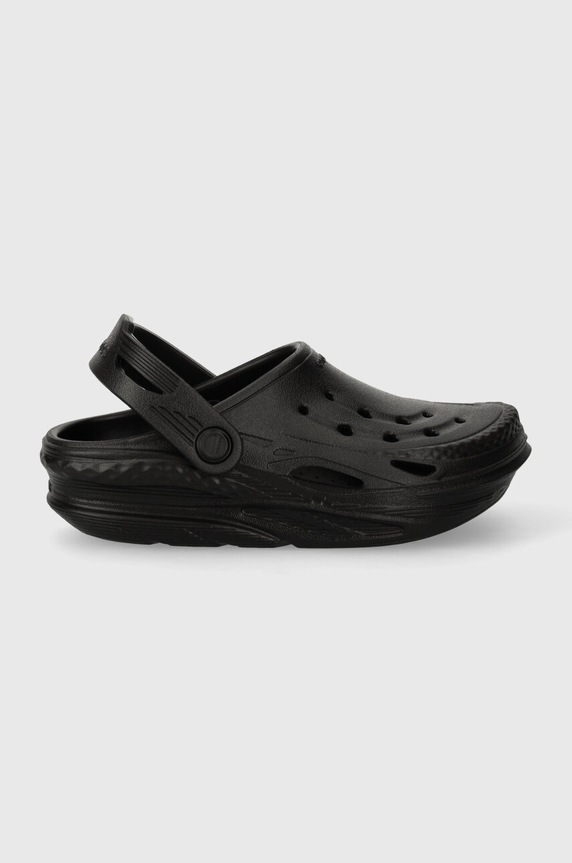 Παιδικές παντόφλες Crocs OFF GRID CLOG 209431.CROCS.OFF.GRID.C μαύρο SS24