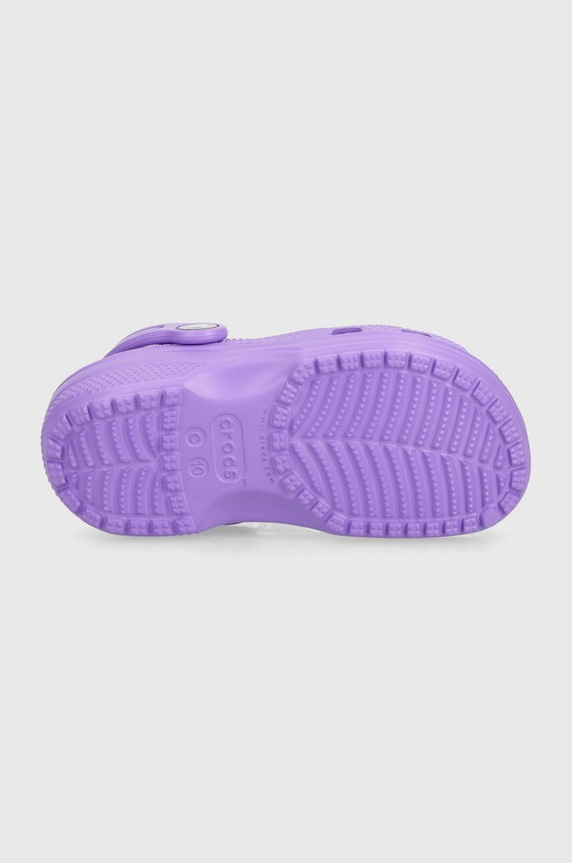 Dječje natikače Crocs Classic Clog 206990.Classic.Clog.T ljubičasta