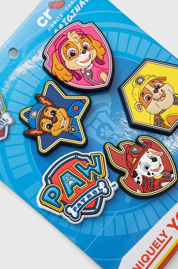 Dječji bedževi za obuću Crocs x Paw Patrol 5-pack Paw.Patrol.5Pck šarena SS24