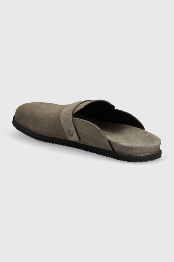 Încălțăminte GARMENT PROJECT papuci din piele Blake Clog GPF2550.260 gri