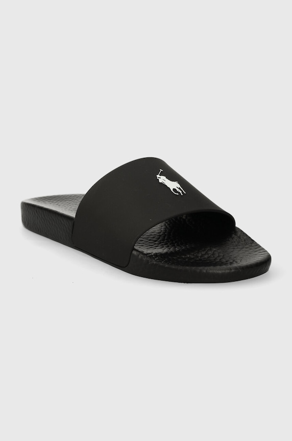 Polo Ralph Lauren papuci Polo Slide 809852071011.001 negru SS26
