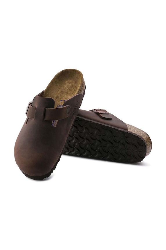 Birkenstock bőr papucs Boston SFB 159711
