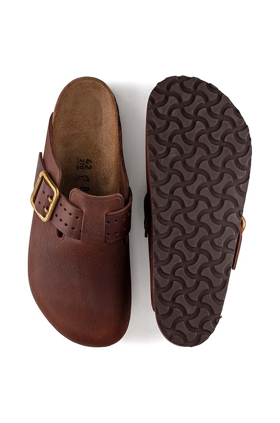 Birkenstock leather sliders Boston Bold Gap 1022589