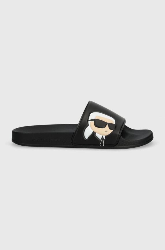 Karl Lagerfeld papuci KONDO KL70005N.V00 negru SS24