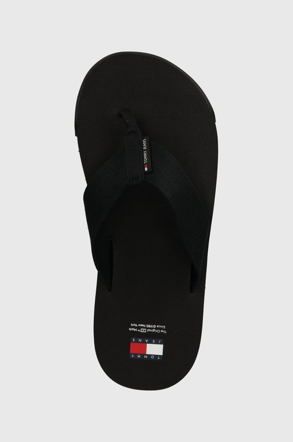 Tommy Jeans infradito TJM ELEVATED FLIP FLOP nero EM0EM01393