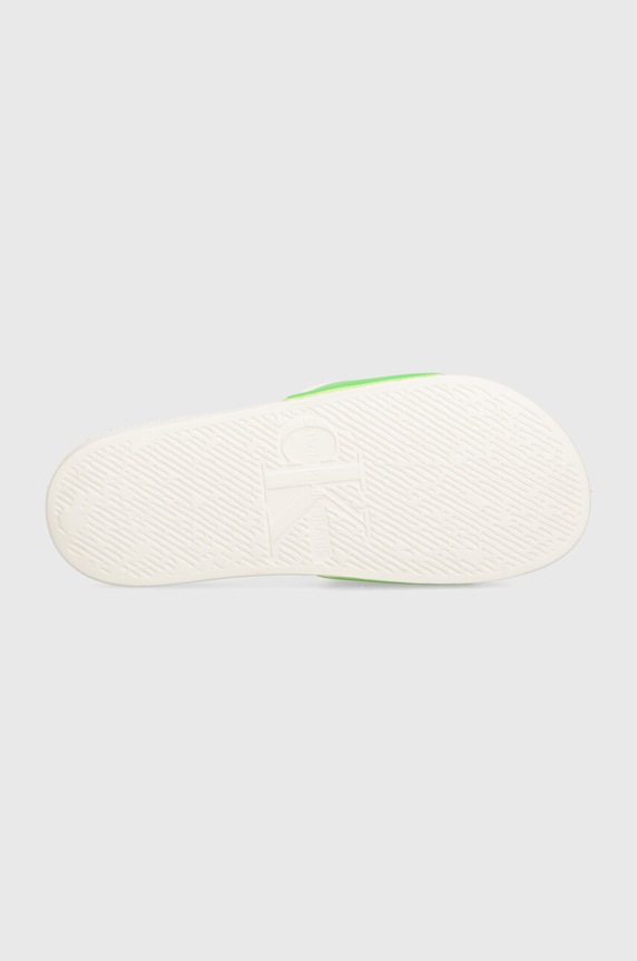 Calvin Klein Jeans klapki SLIDE NEOPRENE SNAP YM0YM00960 biały