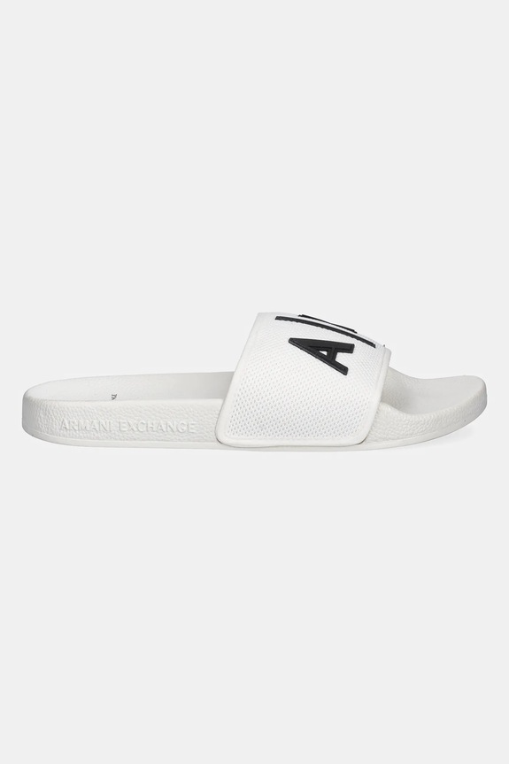 Šľapky Armani Exchange XUP001.XV820.K488 biela SS26