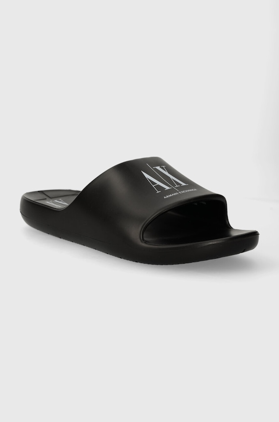 Încălțăminte Armani Exchange papuci XUP012.XV675.S277 negru
