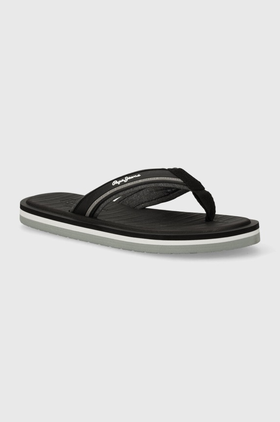 Pepe Jeans japonki PMS70156 syntetyczny czarny PMS70156