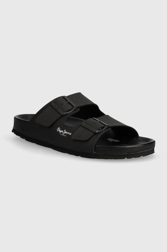 Šľapky Pepe Jeans PMS90101 čierna PMS90101