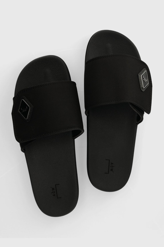 A-COLD-WALL* ciabatte slide Diamond Padded Slide nero ACWUF099