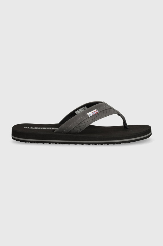 Napapijri japonki ELM NP0A4I8G.041 szary SS24