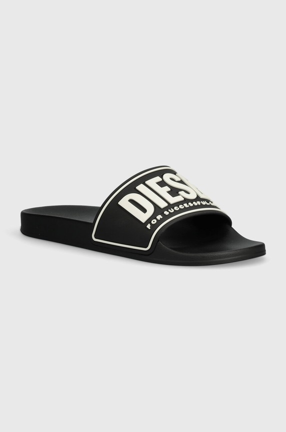 Diesel papucs Sa-Mayemi Cc Y02801.P4441.H0958 fekete AA00
