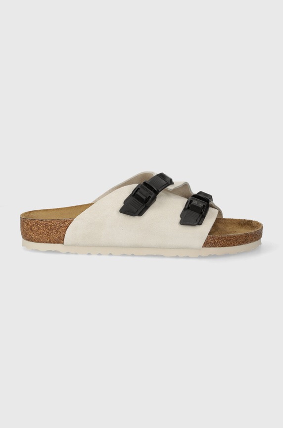Birkenstock suede sliders Zürich 1026773 beige SS24