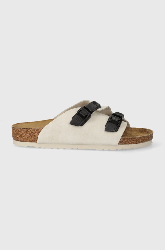 Birkenstock suede sliders Zürich 1026773 beige SS24