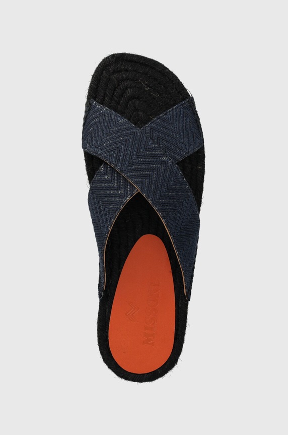 Шлепанцы Missoni Naxos тёмно-синий M27.002