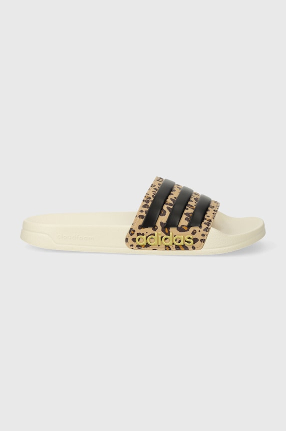 adidas ciabatte slide flat marrone IG3682